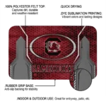 south-carolina-gamecocks-hexagon-oval-garnet-doormat-best-selling.webp