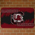 South Carolina Gamecocks Plate Rip Garnet Doormat