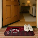 south-carolina-gamecocks-tribal-detailing-garnet-black-doormat-best-selling.webp