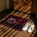 south-carolina-gamecocks-tribal-detailing-garnet-black-doormat-best-selling.webp
