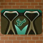South Florida Bulls Torso Pattern Doormat