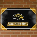 southern-miss-golden-eagles-silver-halftone-black-doormat-best-selling.webp