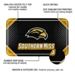 southern-miss-golden-eagles-silver-halftone-black-doormat-best-selling.webp