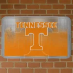Tennessee Volunteers Pixel Blur Orange Doormat