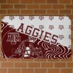 Texas A&M Aggies Football Pride Maroon Doormat