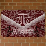 Texas A&M Aggies Layered Lines Maroon Doormat