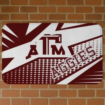 Texas A&M Aggies Sharp Flash Maroon Doormat