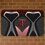 Texas A&M Aggies Torso Pattern White Crocs Doormat