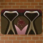 Texas State Bobcats Torso Pattern Doormat