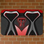 Texas Tech Red Raiders Torso Pattern Black Crocs Doormat