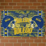 toledo-rockets-helmet-illustration-blue-doormat-best-selling.webp