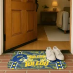 toledo-rockets-helmet-illustration-blue-doormat-best-selling.webp