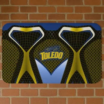 Toledo Rockets Torso Pattern Doormat