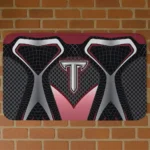 Troy Trojans Torso Pattern Doormat