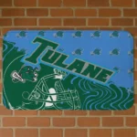 Tulane Green Wave Football Pride Green Doormat