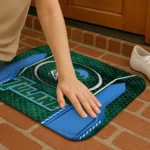 tulane-green-wave-hexagon-oval-green-doormat-best-selling.webp