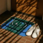 tulane-green-wave-hexagon-oval-green-doormat-best-selling.webp