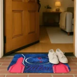 tulsa-golden-hurricane-hexagon-oval-blue-doormat-best-selling.webp