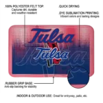 tulsa-golden-hurricane-pixel-blur-blue-doormat-best-selling.webp