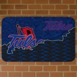 tulsa-golden-hurricane-tribal-detailing-blue-black-doormat-best-selling.webp