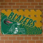 UAB Blazers Football Pride Green Doormat