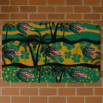 UAB Blazers Palm Silhouette Green Black Doormat