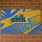 UCLA Bruins Sharp Flash Blue Doormat
