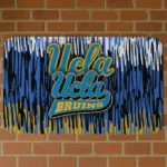 UCLA Bruins Vertical Flow Blue Doormat