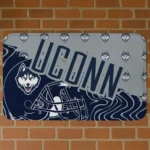 UConn Huskies Football Pride Blue Doormat