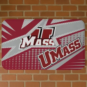 UMass Minutemen Sharp Flash Red Doormat