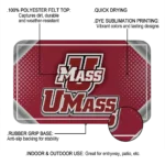 umass-minutemen-silver-halftone-red-doormat-best-selling.webp