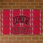 UNLV Rebels Bolt Row Red Doormat