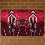 UNLV Rebels Graphic Stripes Red Doormat