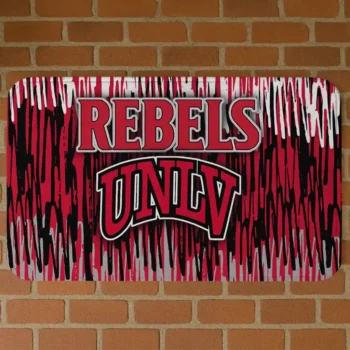 UNLV Rebels Vertical Flow Red Doormat