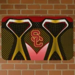 USC Trojans Torso Pattern Gold Crocs Doormat
