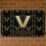 Vanderbilt Commodores Bolt Row Black Doormat