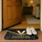vanderbilt-commodores-layered-lines-black-doormat-best-selling.webp