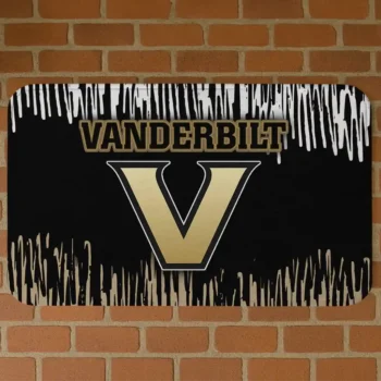 Vanderbilt Commodores Vertical Flow Black Doormat
