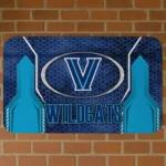 Villanova Wildcats Hexagon Oval Navy Doormat