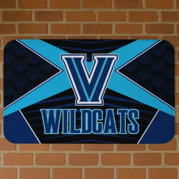 Villanova Wildcats Techno Camo Navy Black Doormat