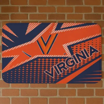Virginia Cavaliers Sharp Flash Blue Doormat