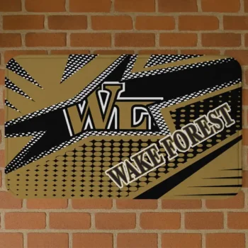 Wake Forest Demon Deacons Sharp Flash Gold Doormat