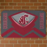 Washington State Cougars Ninja Mesh Crimson Doormat