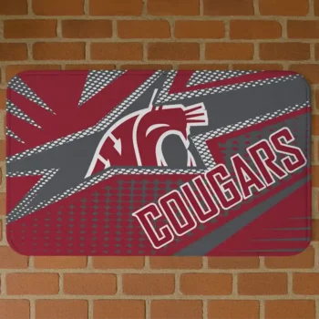 Washington State Cougars Sharp Flash Crimson Doormat
