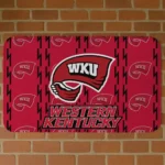 Western Kentucky Hilltoppers Bolt Row Red Doormat