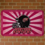 Western Kentucky Hilltoppers Helmet Centerpiece Red Doormat
