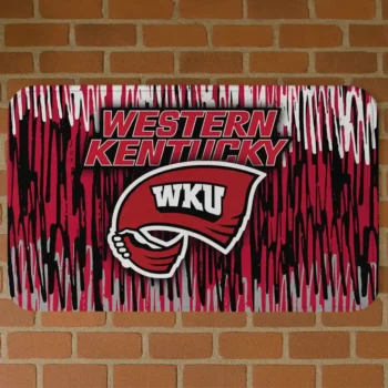 Western Kentucky Hilltoppers Vertical Flow Red Doormat