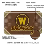 western-michigan-broncos-silver-halftone-brown-doormat-best-selling.webp