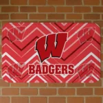 wisconsin-badgers-chevron-geometrics-red-doormat-best-selling.webp