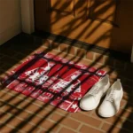 wisconsin-badgers-helmet-illustration-red-doormat-best-selling.webp